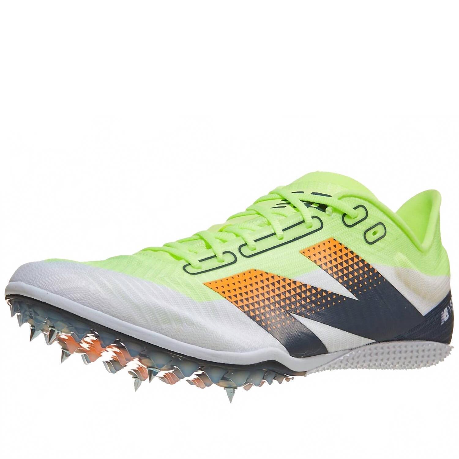New New Balance Men's Fuelcell Sd100 V5 Track Shoes In Green Grey